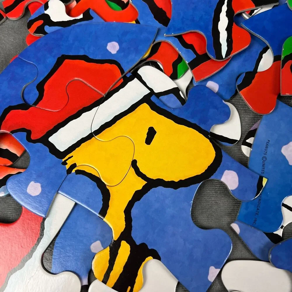 Springbok Peanuts Christmas Floor Puzzle 50 Pieces Snoopy Woodstock Holiday